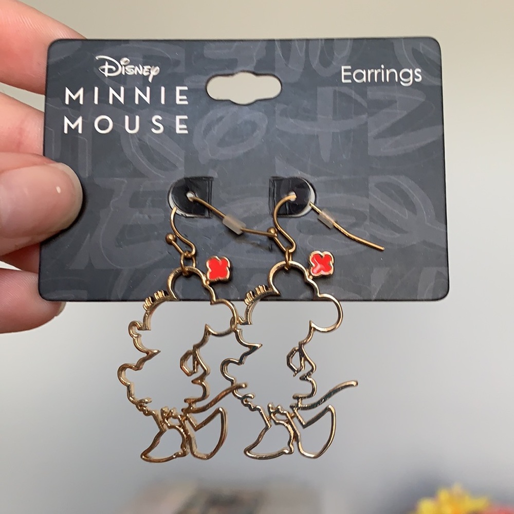 Minnie Mouse earrings
